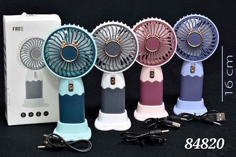 Ventilador recargable