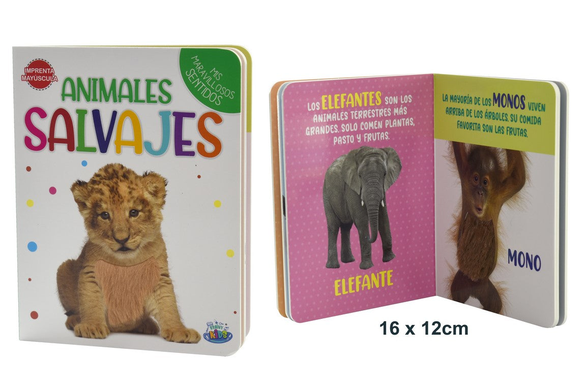 LIBRO DIDACTICO TEXTURAS ANIMALES