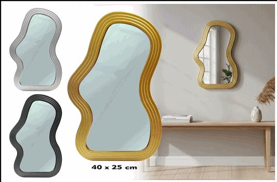 ESPEJO DECORATIVO 40X25CM 9698