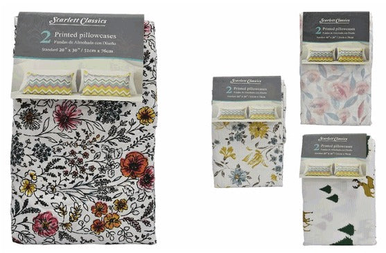 FUNDAS DE ALMOHADAS 20*30 2PZA
