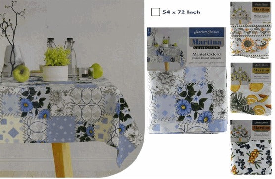 MANTEL OXFORD MARTINA 54*72"