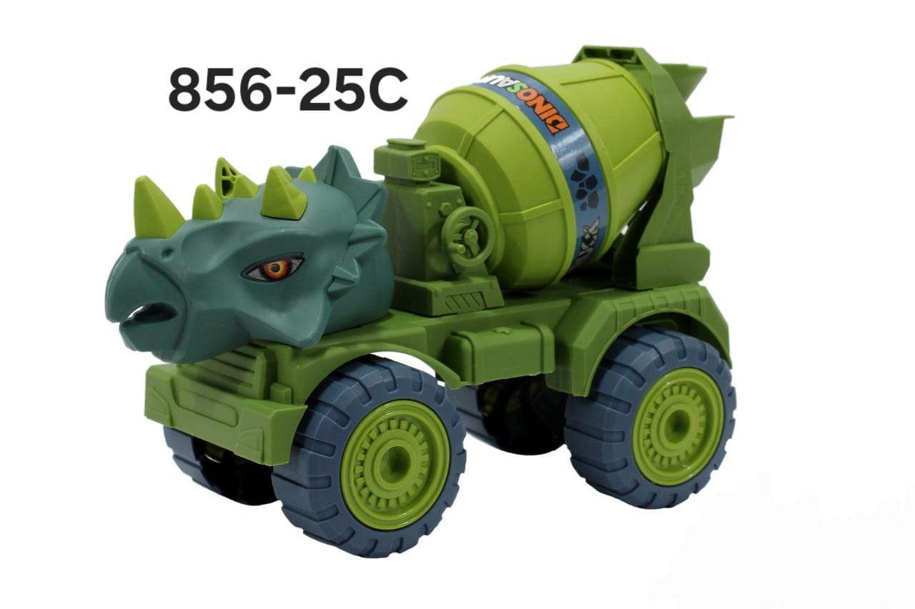 CAMION CEMENTERO DINOSAURIO
