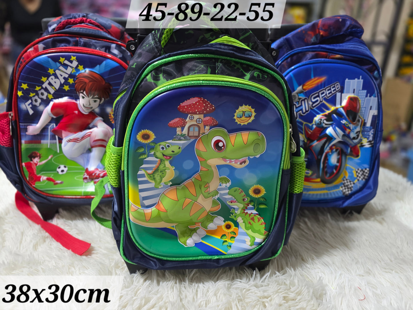 22-55 mochila rodo niño