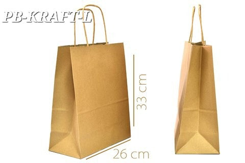 Bolsa Kraft L docena
