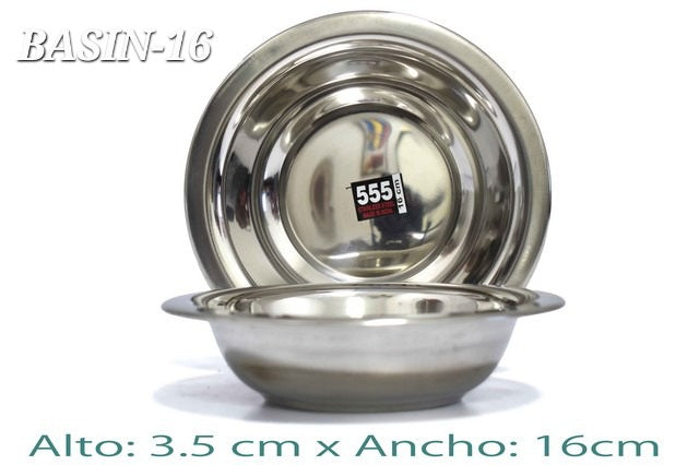 Bowl de metal 16cm docena