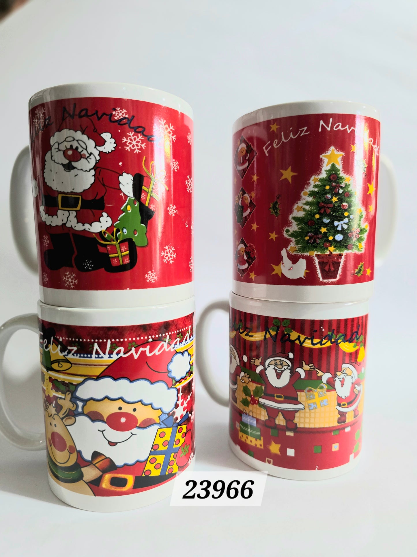 Taza navideña docena