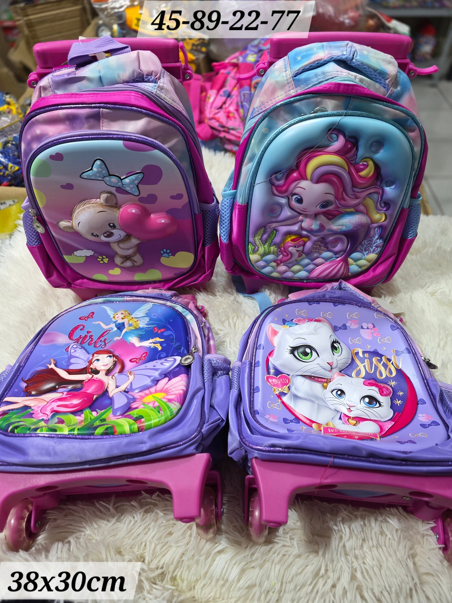 22-77 mochila rodo niña