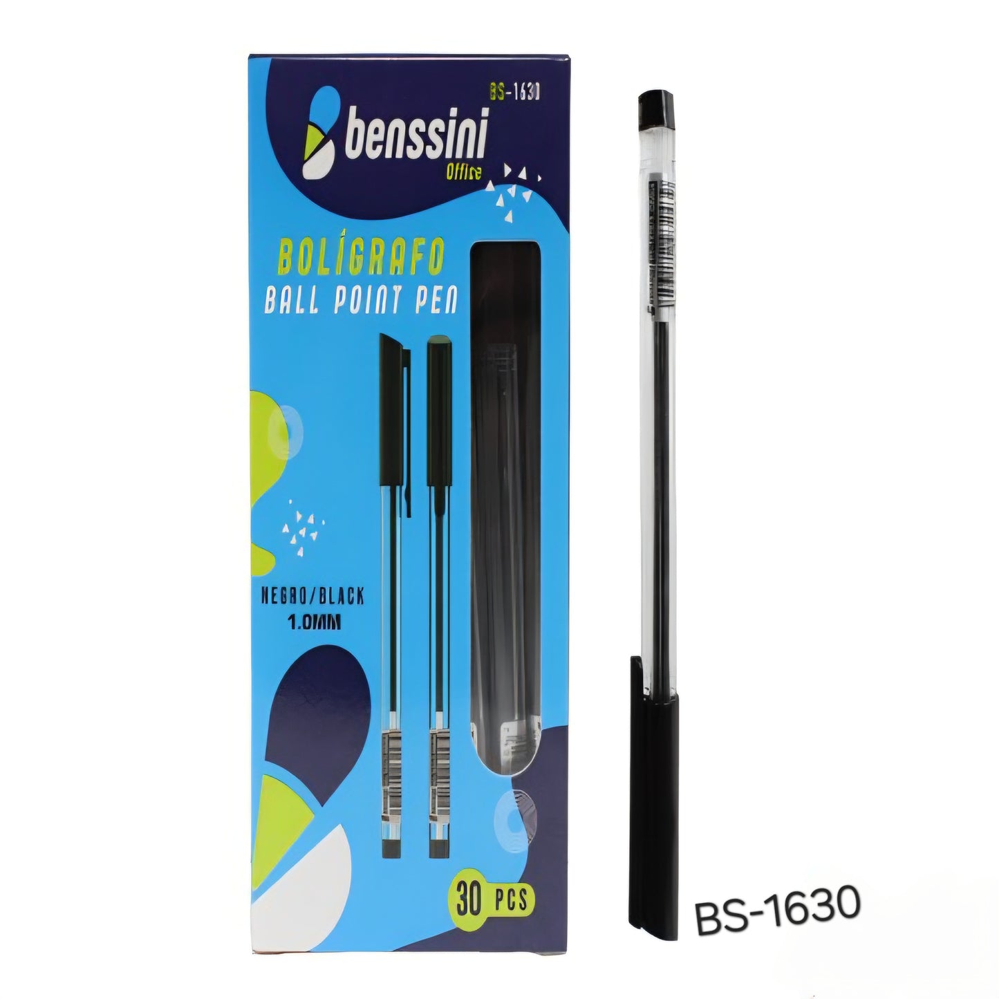Caja lapicero x30 negro