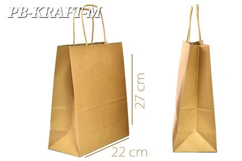 Bolsa kraft M docena