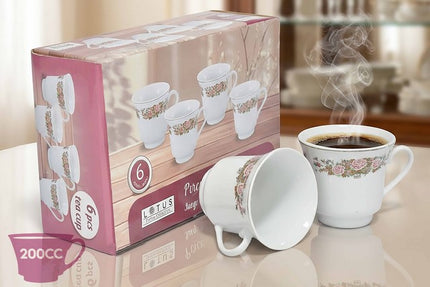 SET TAZA PORCELANA 6pcs 5169