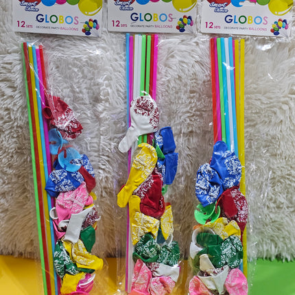Set de globo con porta globo