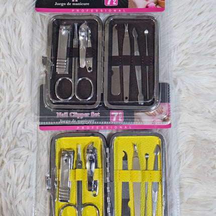 Set corta uña 7 pzas