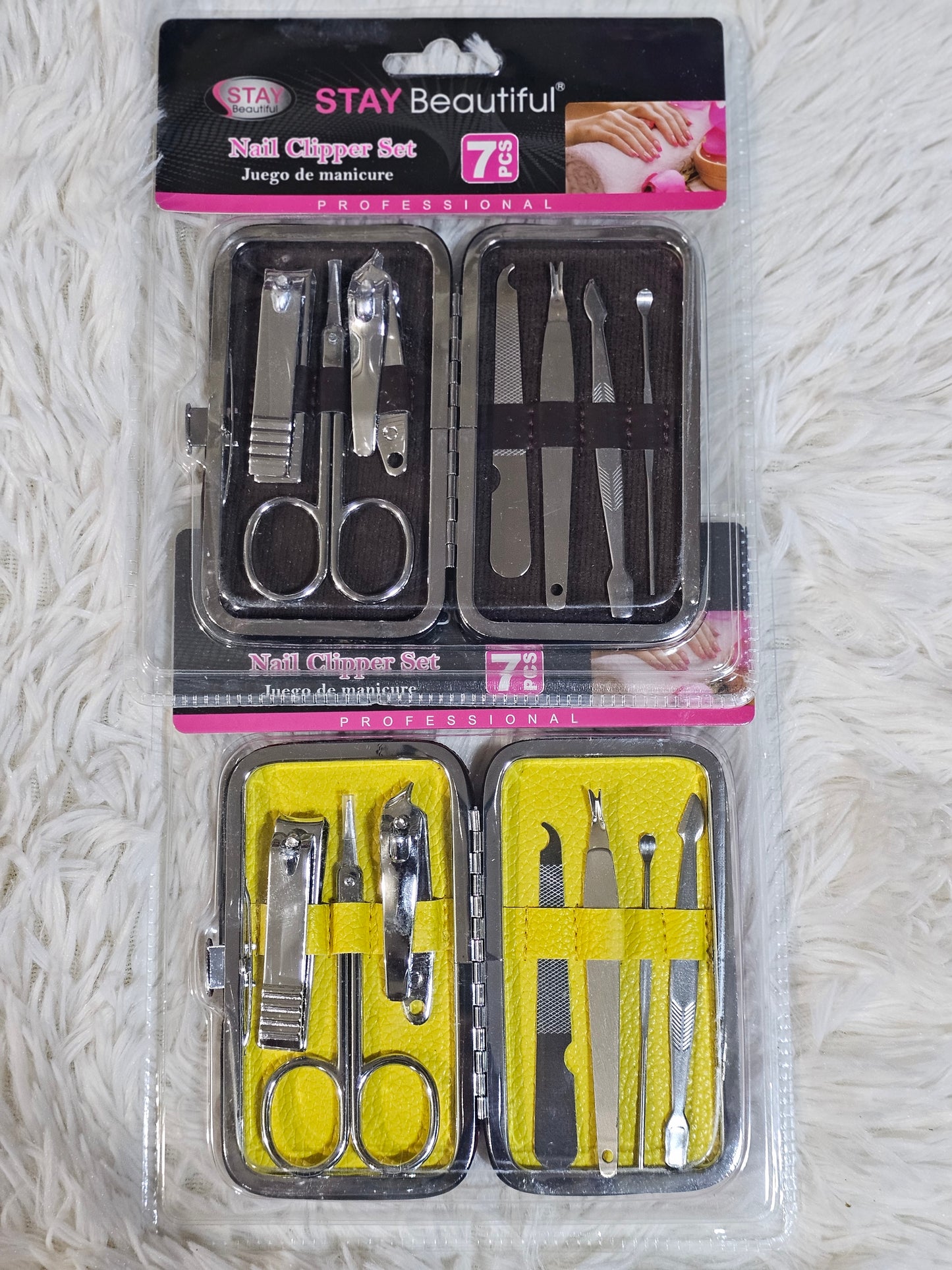 Set corta uña 7 pzas