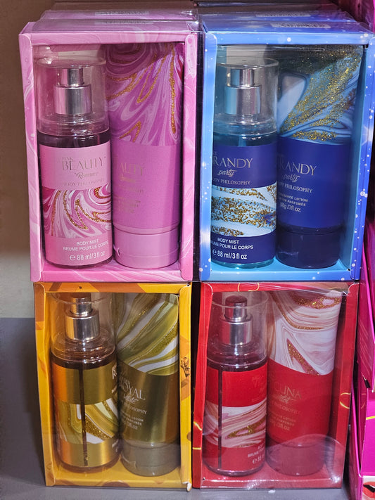 Set de splash y crema