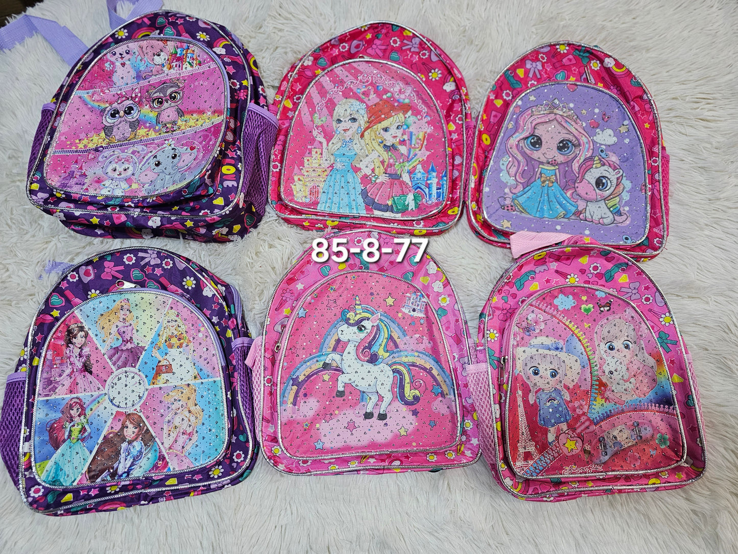 Mochila niña 2 ziper