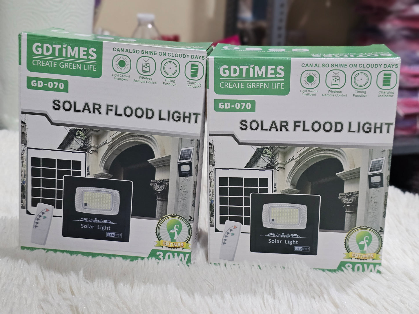 Lampara solar