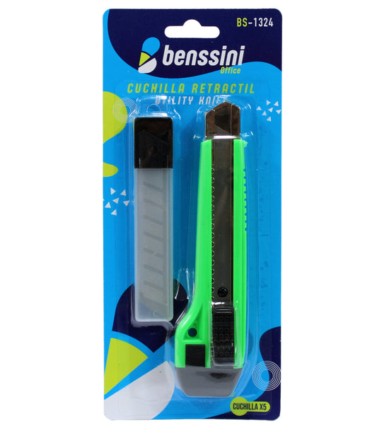 CUCHILLA PLASTICA CON REPUESTOS