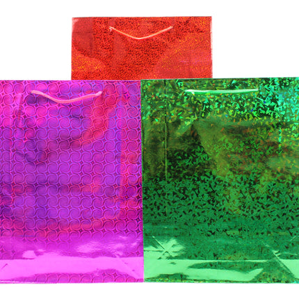 BOLSA REGALO HOLOGRAMA 34*26*8cm 1395