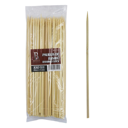 PALILLO 20cmX4mm X100