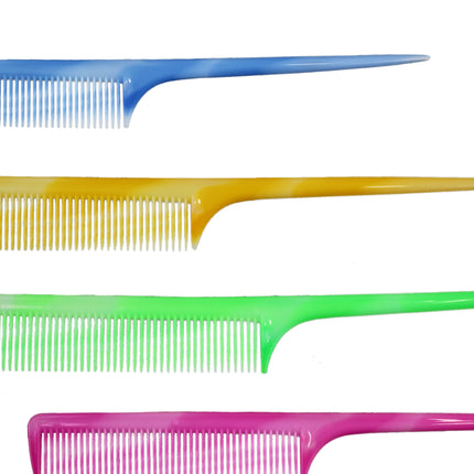 PEINE 12PCS 4 COLORES 21.5*2.5cm
