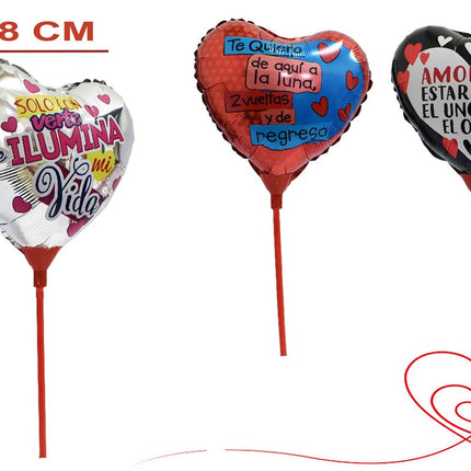 85563 GLOBO CON PALO 18*36cm