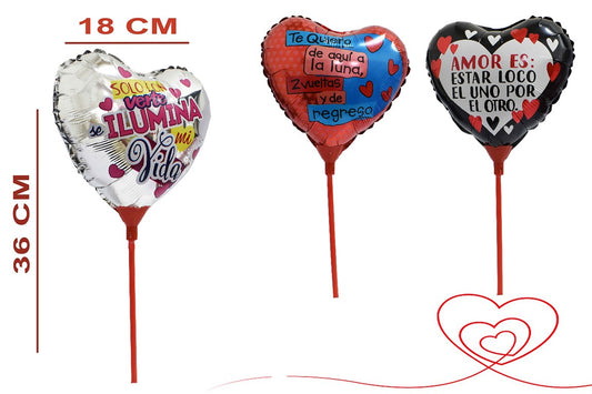 85563 GLOBO CON PALO 18*36cm