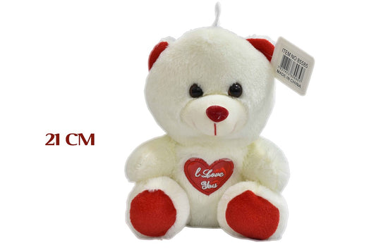 OSO PELUCHE BLANCO 21CM 5585