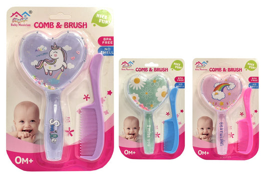 7165 SET DE SEPILLO Y PEINILLA PARA BEBE