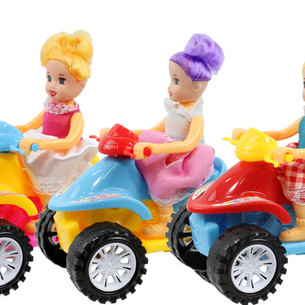 MUÑECA EN MOTO