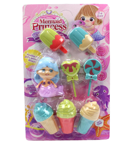 SET SIRENA CON POSTRES