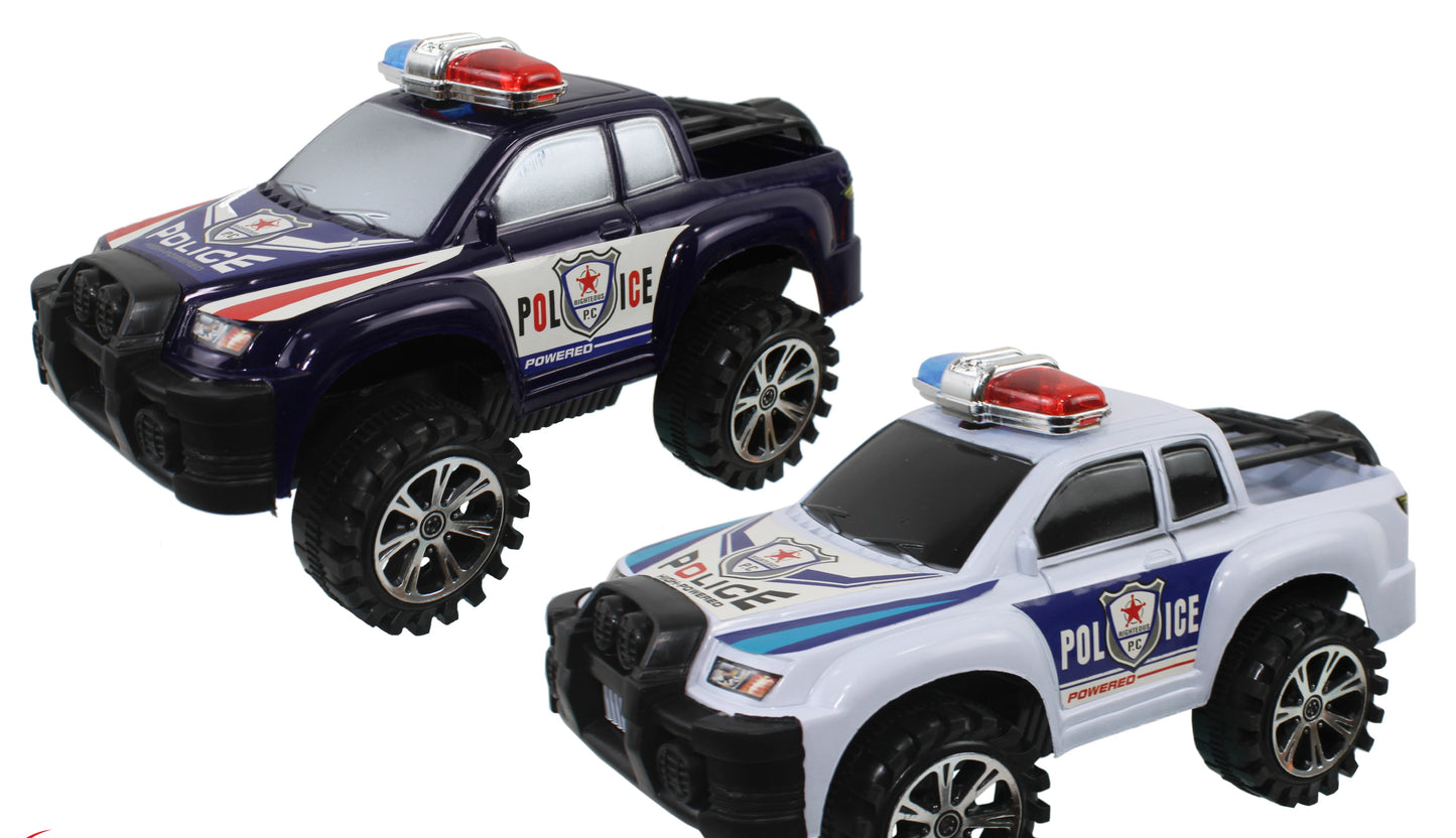 CARRO POLICIA 4X4 FRICCION