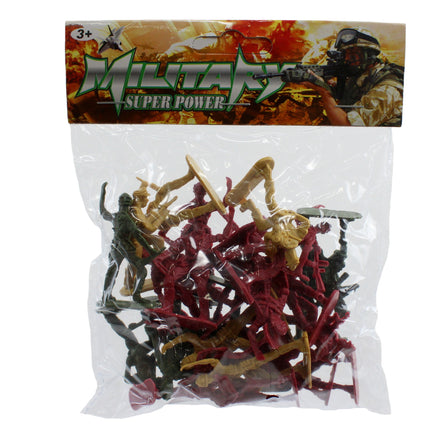 SET DE MUÑECOS MILITARES 24pcs