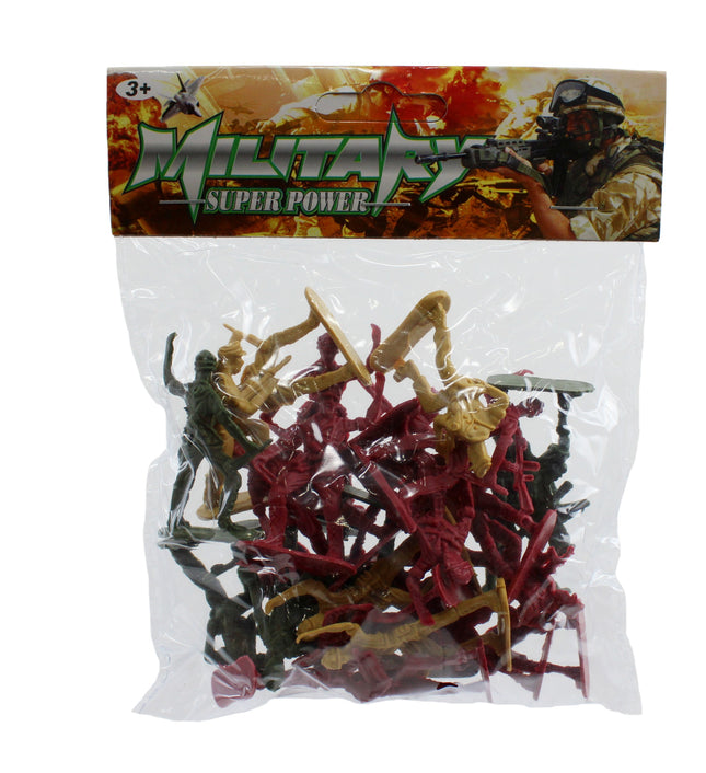 SET DE MUÑECOS MILITARES 24pcs
