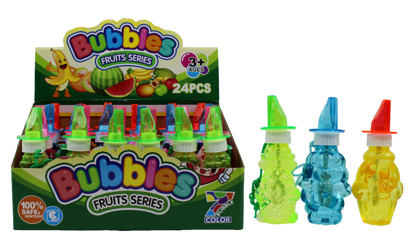 CAJA DE 24 BURBUJAS FRUTA CON PITO