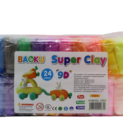 FOAMY MOLDEABLE 24 COLORES 23cm