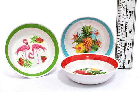 PLATO HONDO MELAMINA 7" DOCENA