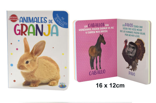LIBRO DIDACTICO TEXTURAS ANIMALES