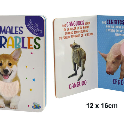 LIBRO DIDACTICO TEXTURAS ANIMALES