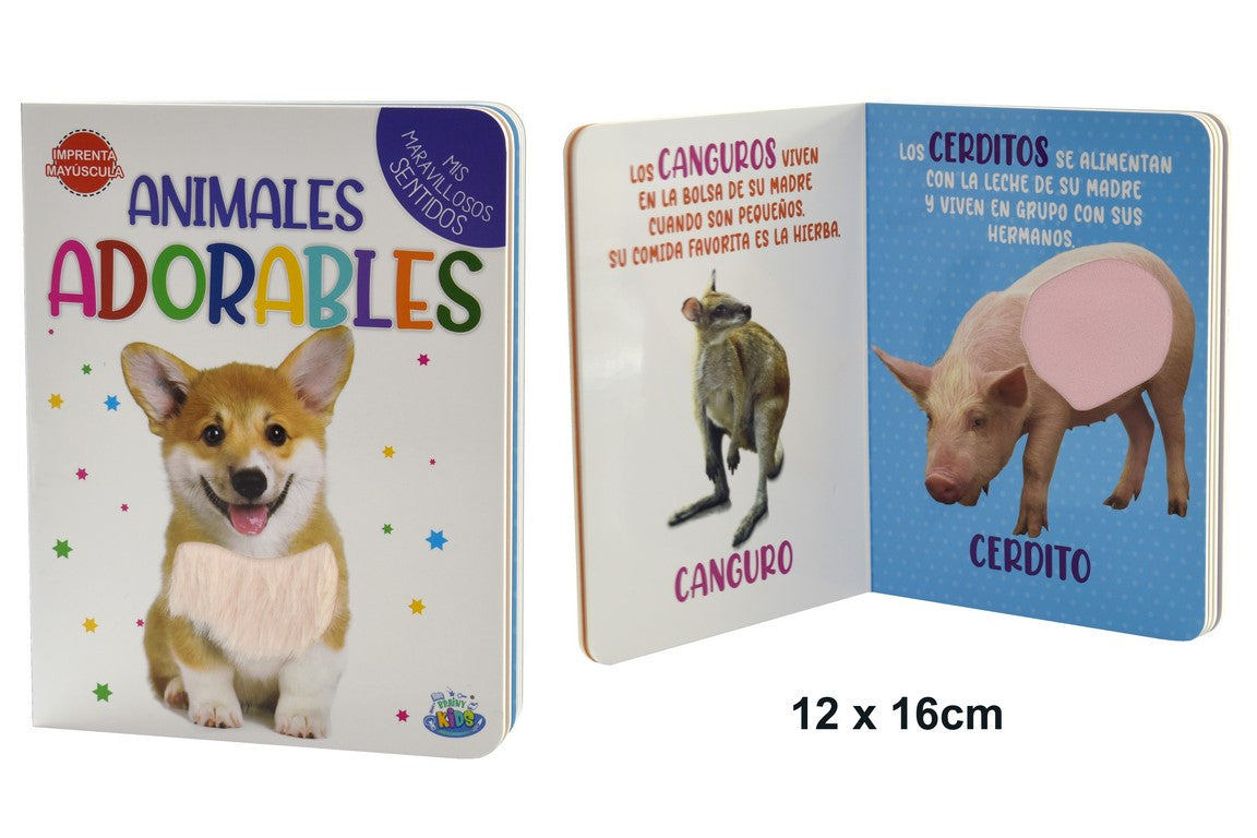 LIBRO DIDACTICO TEXTURAS ANIMALES