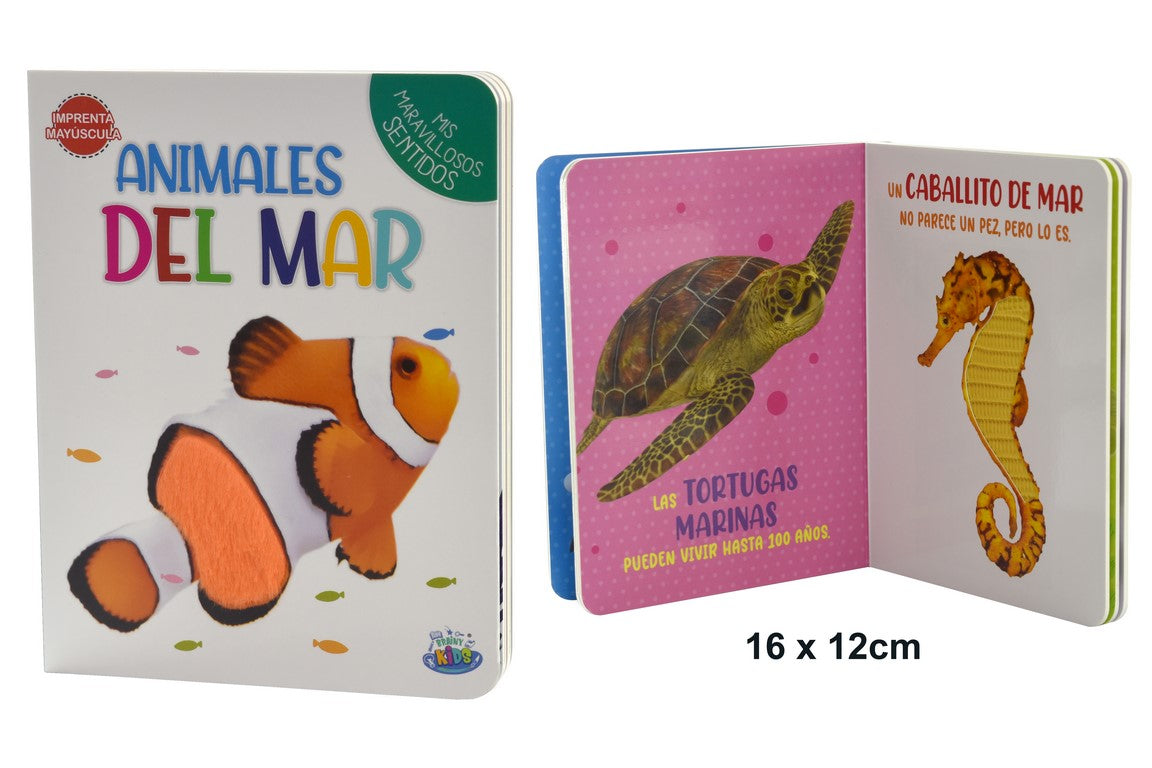 LIBRO DIDACTICO TEXTURAS ANIMALES
