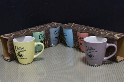 SET DE TAZA DE PORCELANA 3pcs