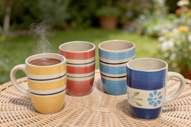 TAZA PORCELANA 10OZ DOCENA 1157