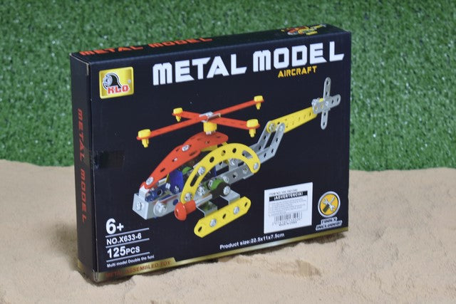 1350 HELICOPTERO METAL MODEL ARMABLE