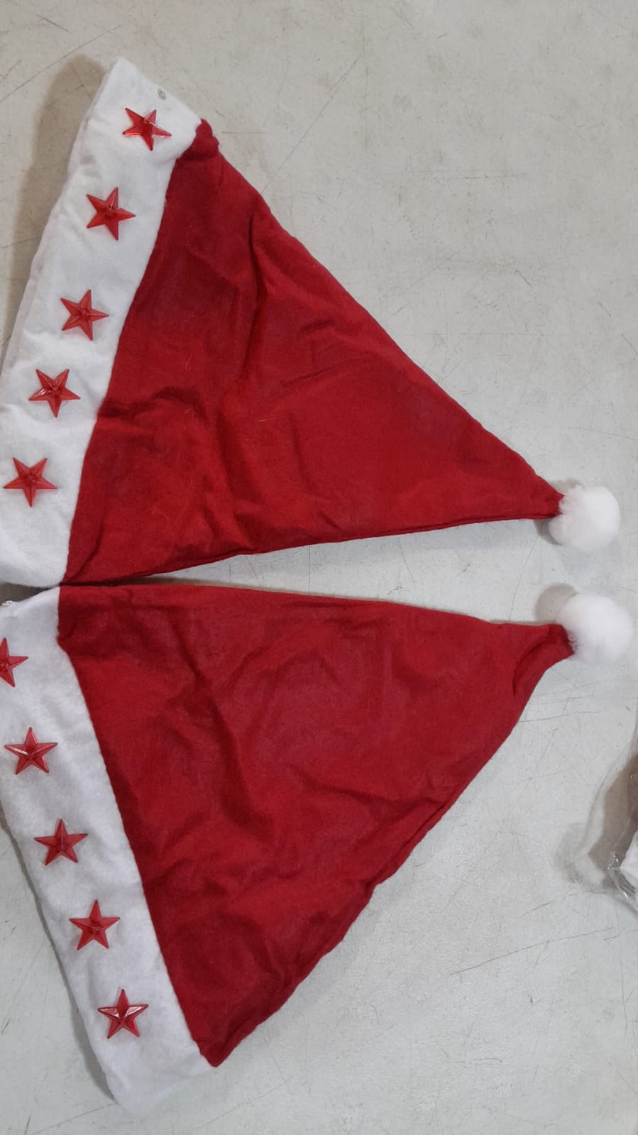 Gorro navideño con luz docena