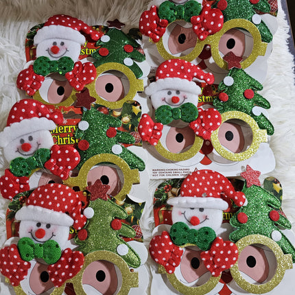 Lentes navideños docena