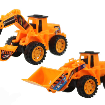 CARRO DE CONSTRUCCION MINI EN BOLSA DOCENA