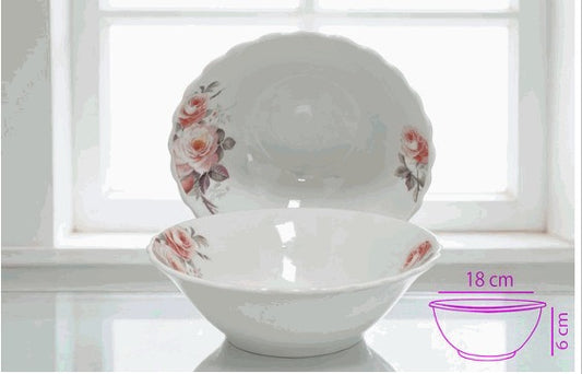 PLATO HONDO PORCELANA 7"