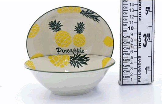 PLATO HONDO PORCELANA 6" DOCENA