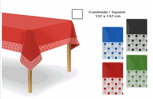 MANTEL PLASTICO 137*137cm