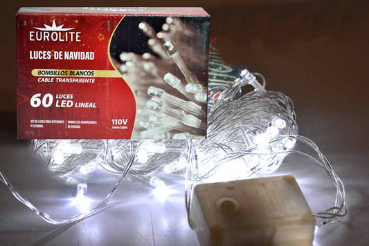 60TW LUZ 60L LINEA TRANSPARENTE LUZ MULTICOLOR